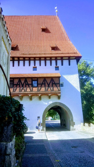 Národní kulturní památka Bechyòská brána v Táboøe, stavební úpravy 