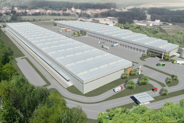 Výrobnì-montážní a skladovací areál, Rosice nad Labem