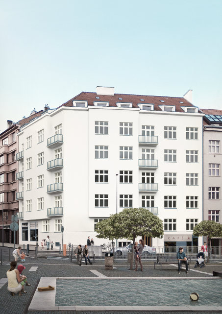 Rekonstrukce bytového domu 3, Praha