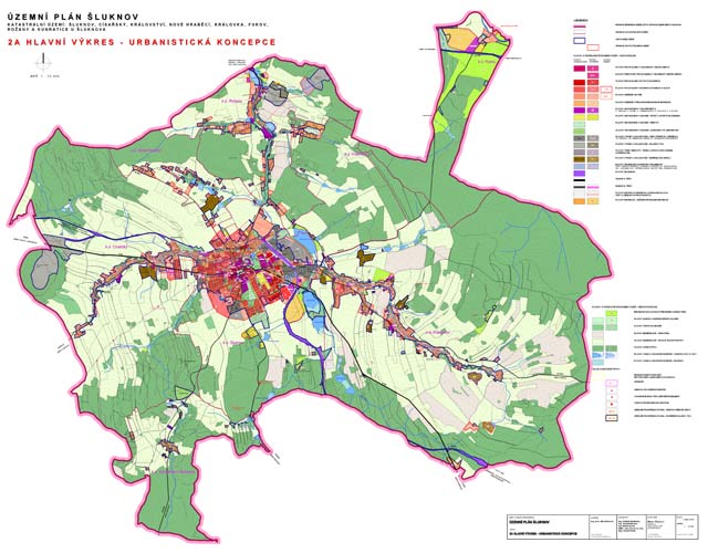 Šluknov - územní plán 2010