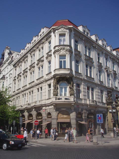 CARTIER, obchod s módou, šperky a doplòky, Paøížská, Praha 1 (4×)