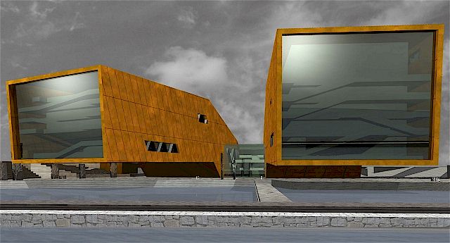                                       Stavanger - budova filharmonie