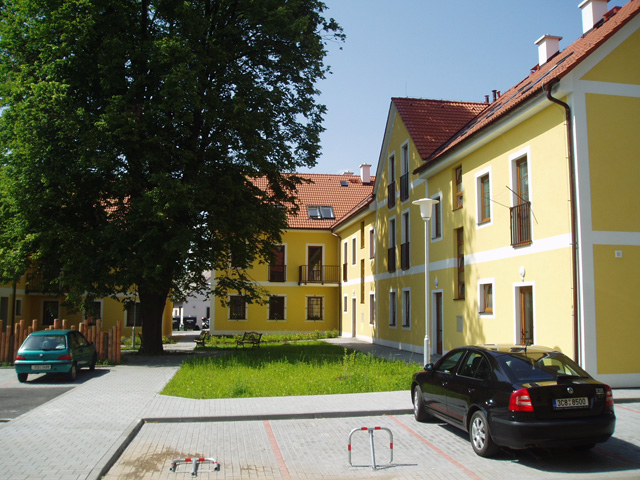 Bytové domy - Dobrá voda u Èeských Budìjovic - novostavba